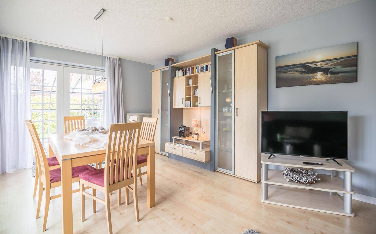 Ganze Wohnung, Haus Silke 1. Großzügige Ferienwohnung für 2 Personen in Büsum, Nordsee - Schleswig-Holstein