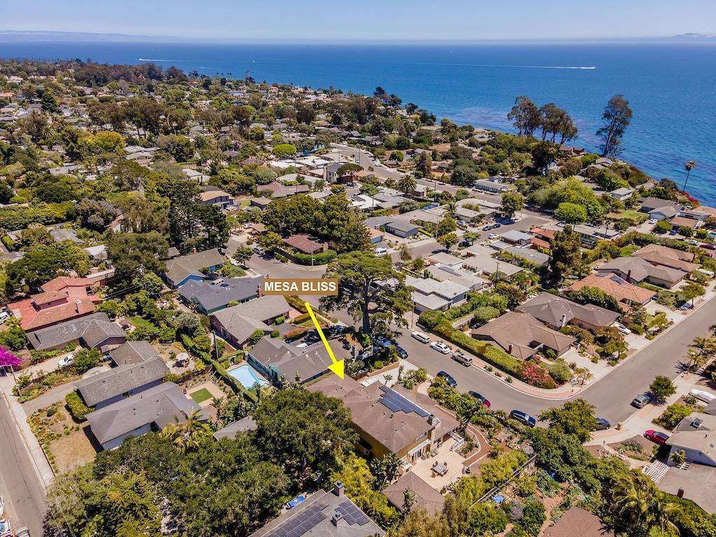 Mesa Bliss - Tropical Oceanside Guest House on the Mesa in Santa Barbara, Santa Barbara County