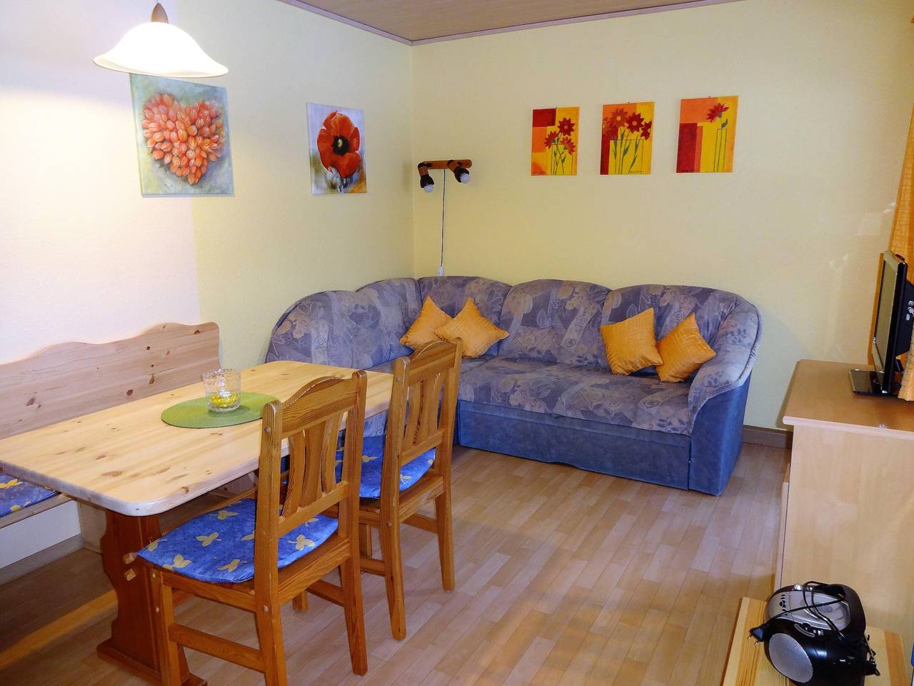 Ganze Ferienwohnung, Ferienwohnung für 4 Personen mit Balkon in Bischofsgrün, Frankenalb