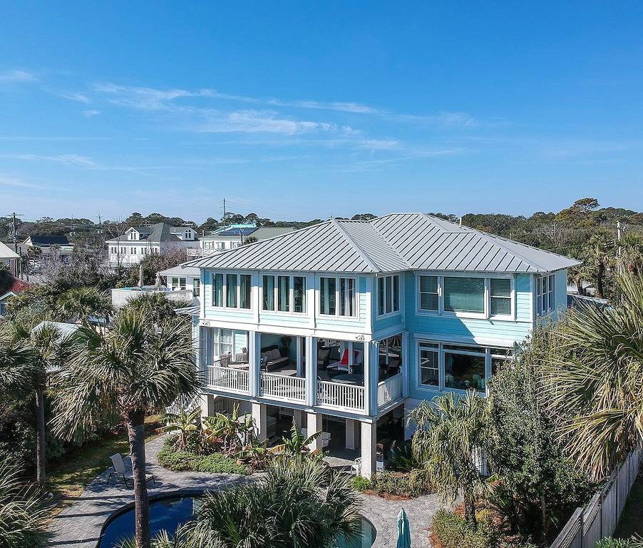 Vacation House for 12 Guests in Tybee Island, Chatham County