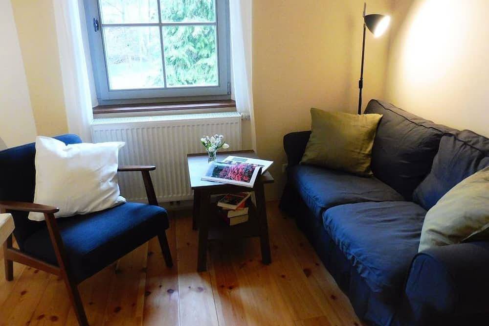 Ganze Wohnung, Ferienwohnung Spatzennest - Biohof Buschmühle in Königsfeld, Chemnitz und Umgebung
