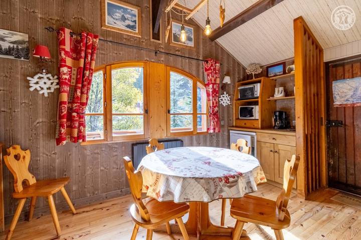 Gîte pour 4 personnes, avec balcon à Valloire