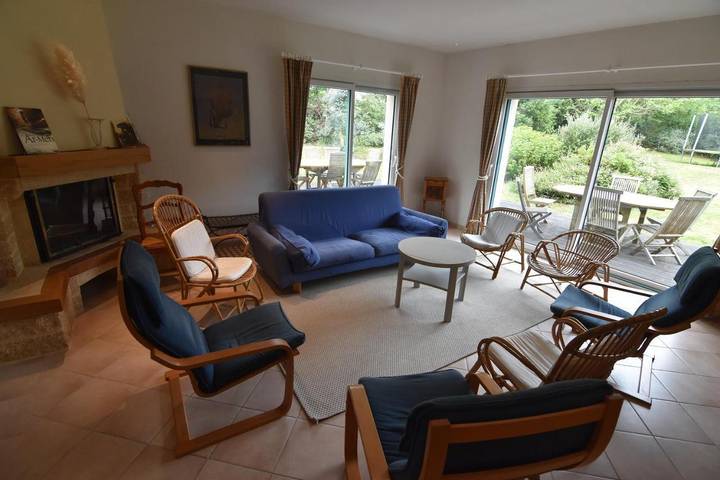 Location de vacances pour 13 personnes, avec Terrasse et Jardin dans Plage Le Portuais