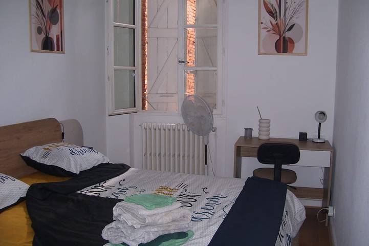 Entire apartment, Bijou un havre de paix   dans un immeuble de caractére du patrimoine historique in Montauban, Tarn-et-Garonne