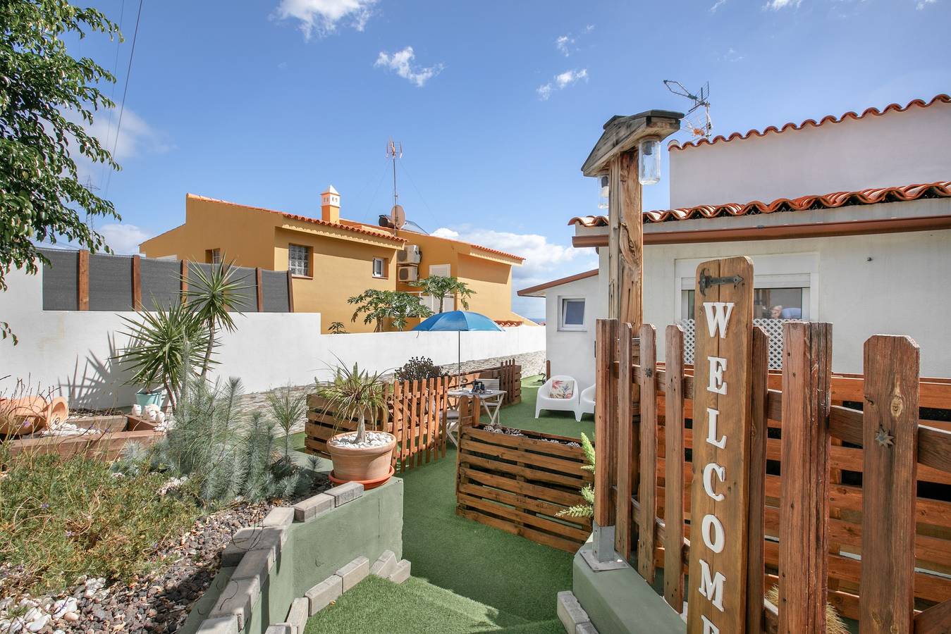 Ganzes Studio, Ferienstudio 'Azahares 1 Estudio' mit Meerblick, privater Terrasse und Wi-Fi in Candelaria, Teneriffa Süd