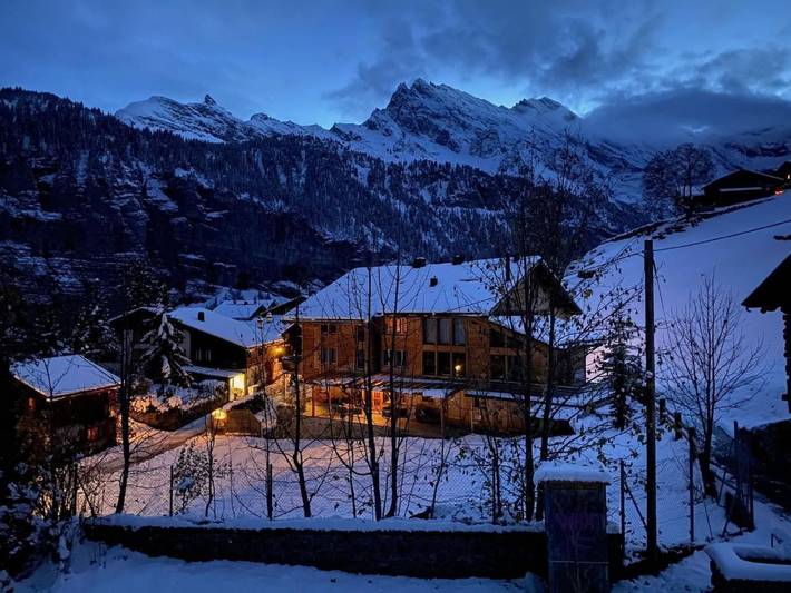 Chalet voor 4 personen, met tuin in Lauterbrunnen