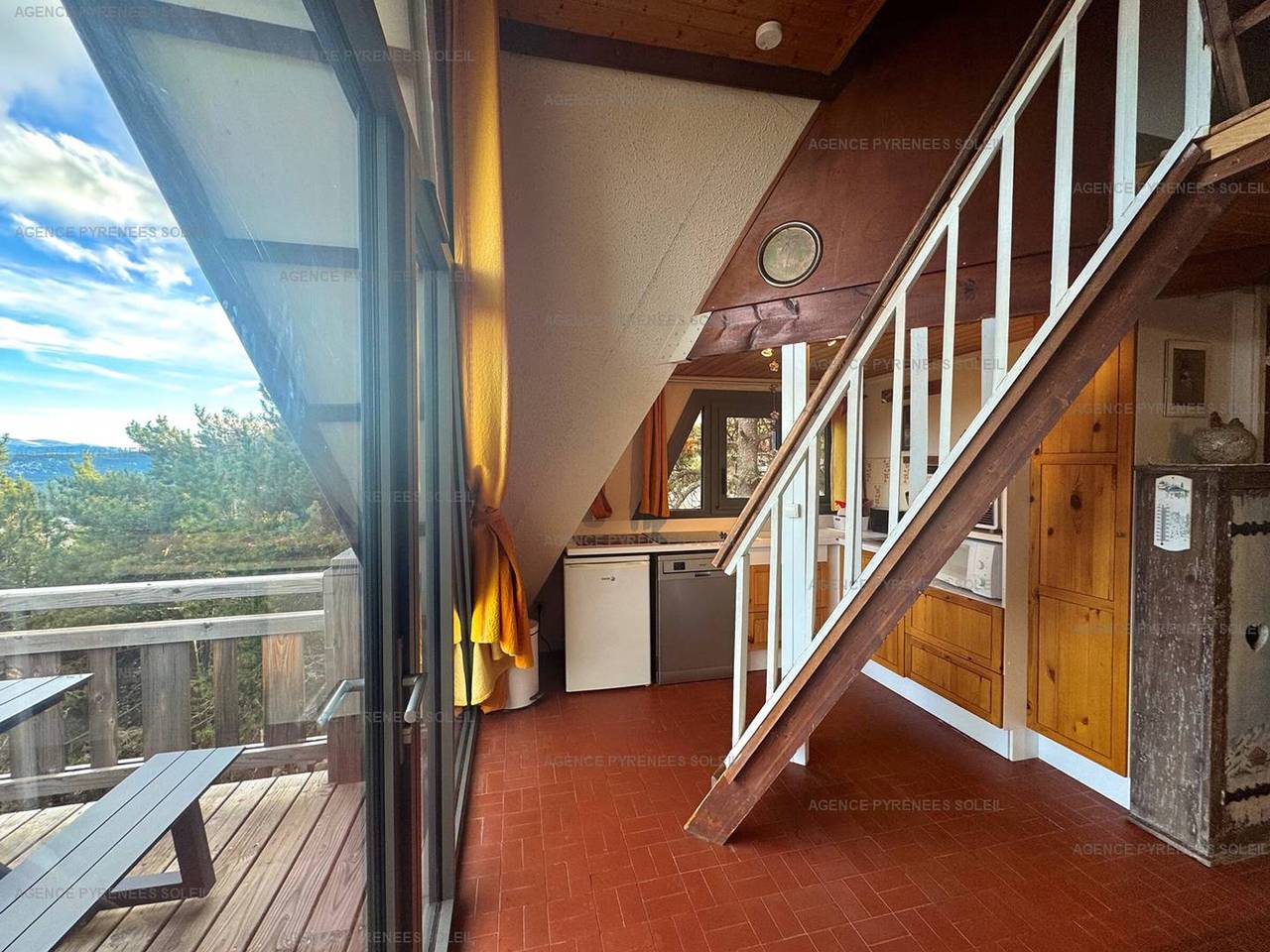 Chalet for 6 with balcony and parking in Les Angles in Les Angles, Parc naturel régional des Pyrénées catalanes