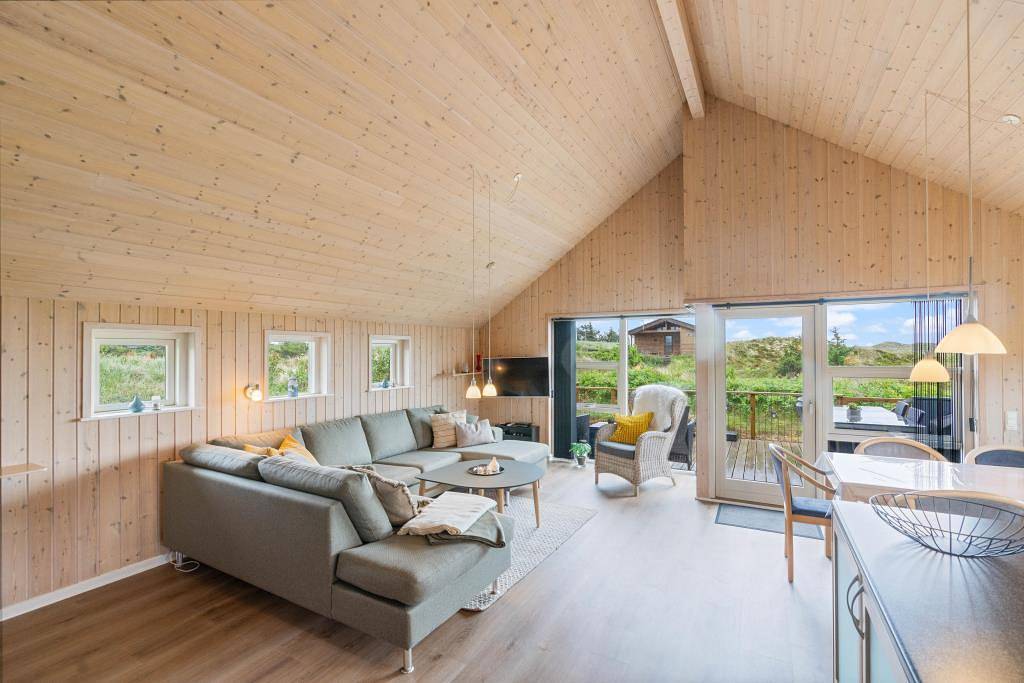 Schönes Sommerhaus mit Dünenblick - dicht am Meer in Skodbjerge, Haurvig