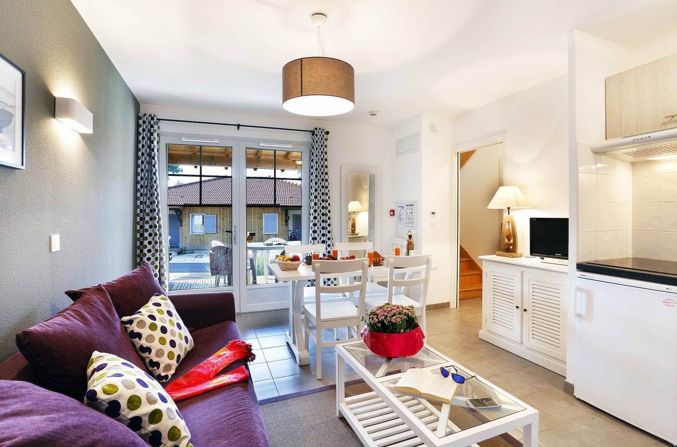 Maison de vacances pour 4 personnes avec balcon in Mimizan, Côte d’Argent