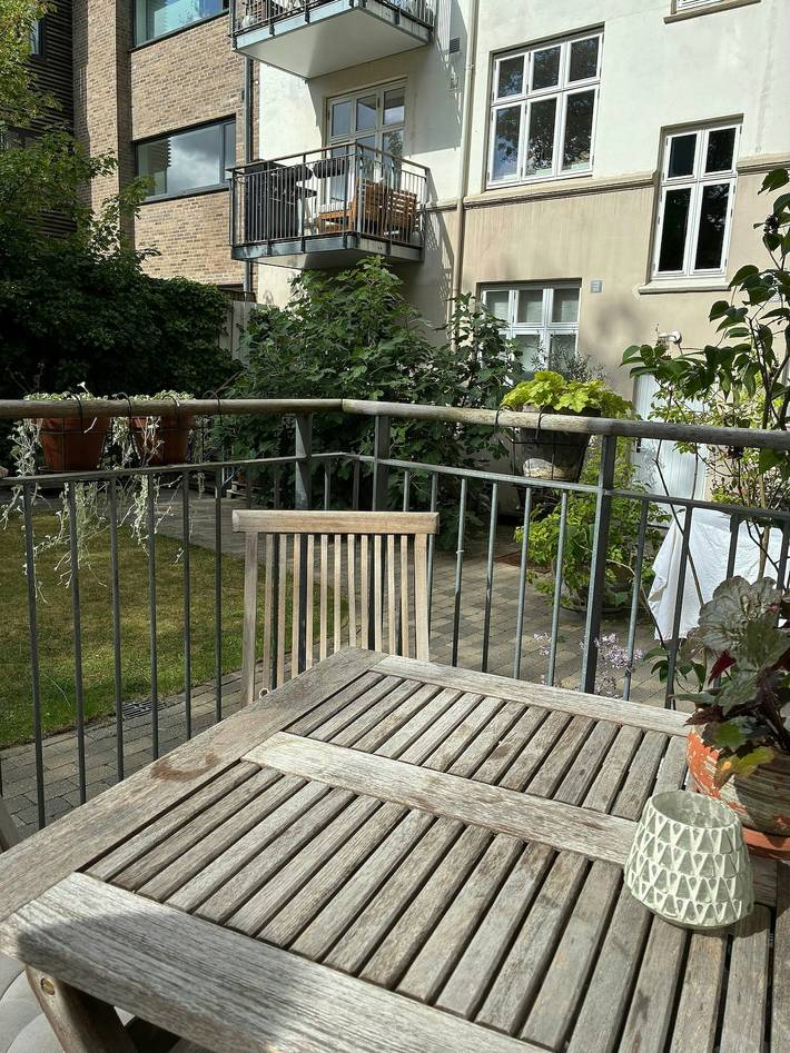 Ganze Wohnung, Wohnung mit gemütlichem Hinterhof in Frederiksberg in Frederiksberg, Kopenhagen