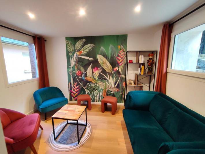Gîte pour 6 personnes, avec Terrasse et Jardin