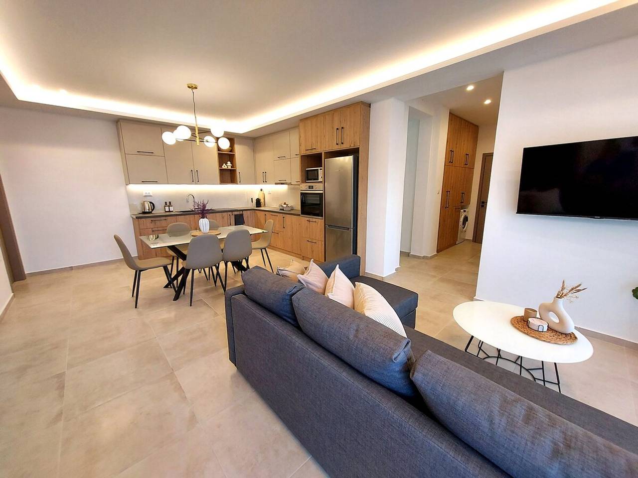 Αngélique Pool garden apartment in Atsipopoulo, Nikiforos Fokas