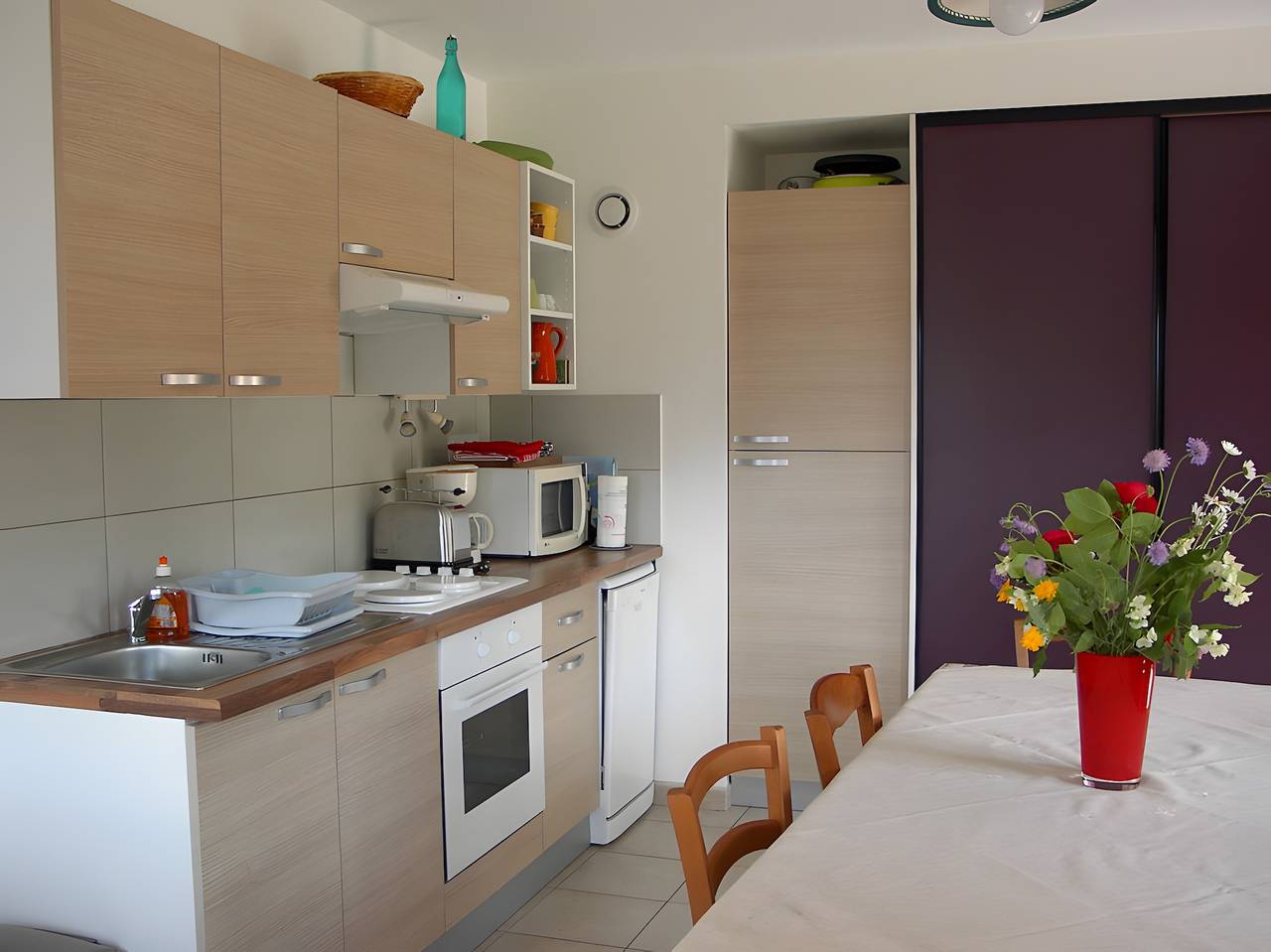 Ganze Wohnung, Gîte für 6 Personen mit Bergblick und Balkon in Crots, Nationalpark Écrins