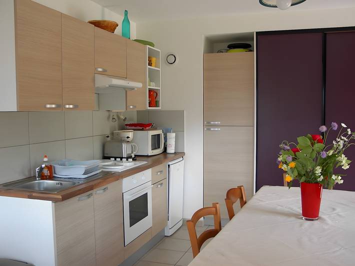 Ganze Wohnung, Gîte für 6 Personen mit Bergblick und Balkon in Crots, Nationalpark Écrins