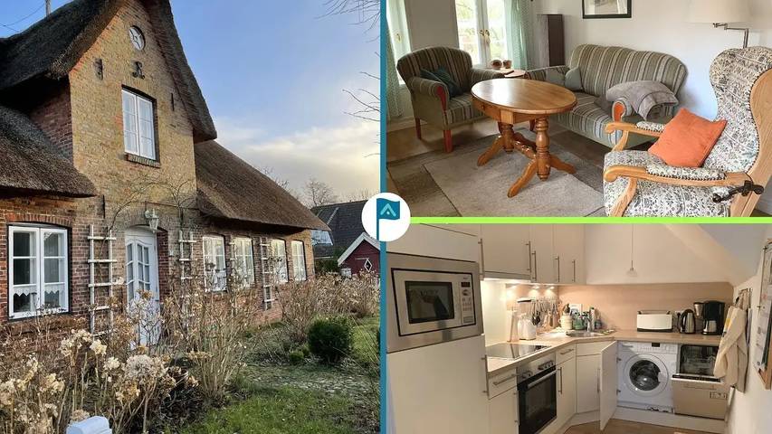 Ferienwohnung für 4 Personen, mit Garten in Oldsum
