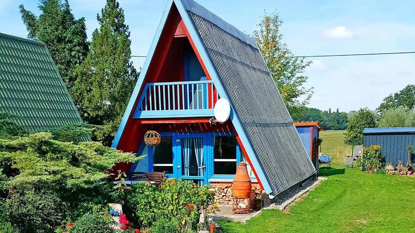 Ferienhaus für 4 Personen, mit Garten in Perlin