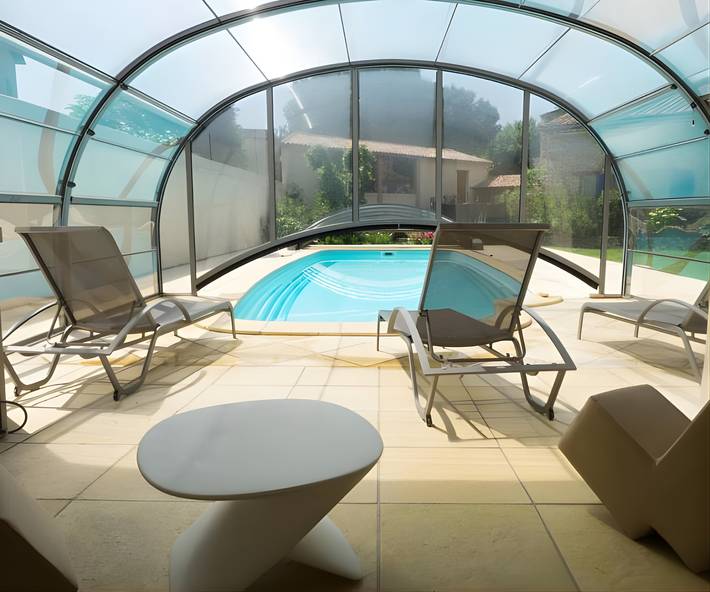 Gîte pour 4 personnes, avec piscine à Saint-Romain-en-Viennois - 3