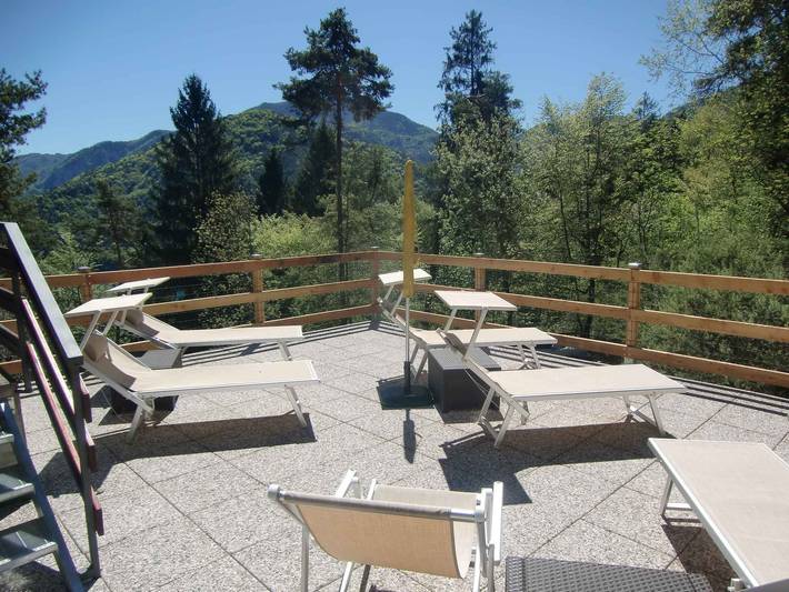 Appartamento intero, Appartamento con terrazza in Val Maria Pur, Ledro