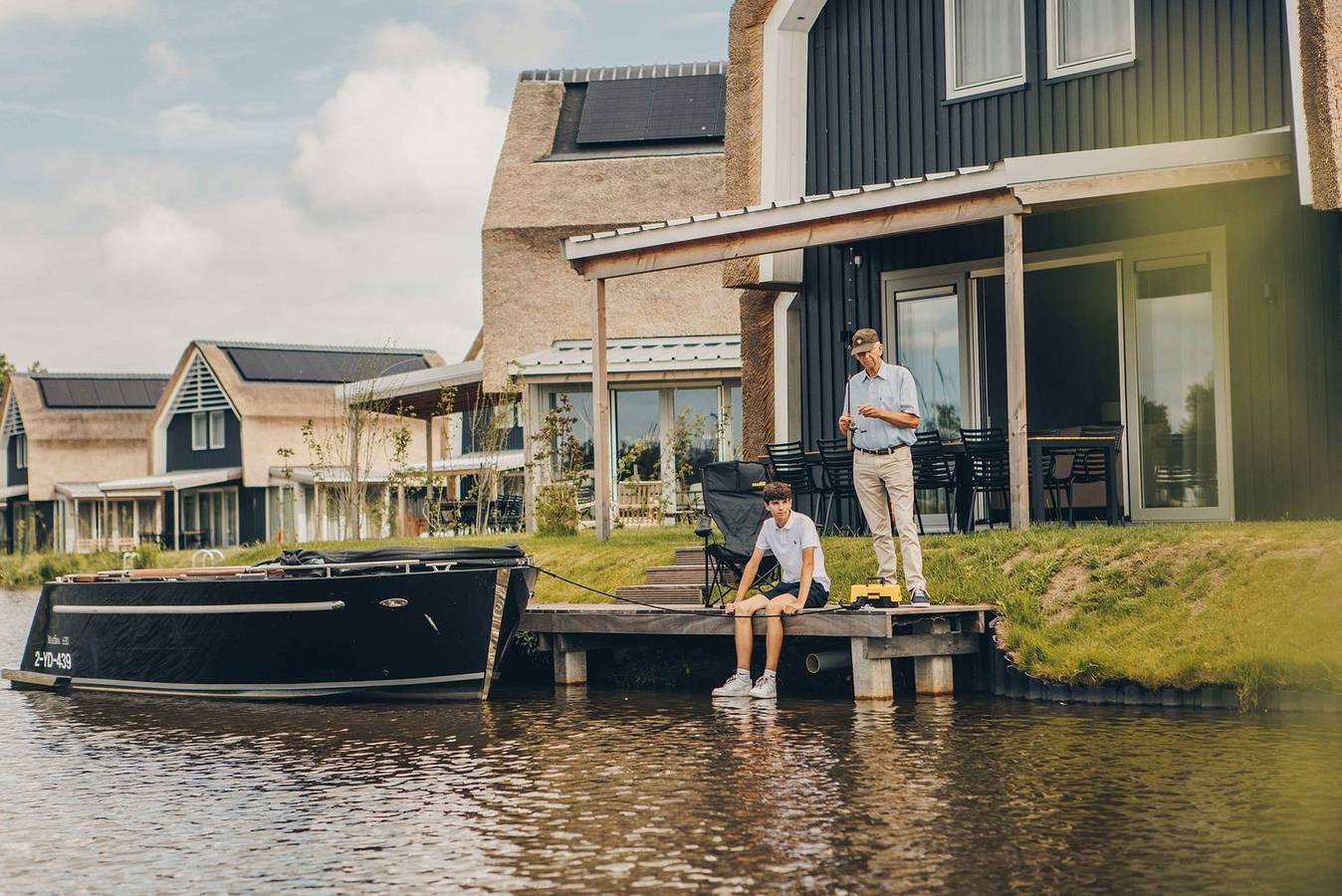 Parc Pharshoeke - Watervilla sauna | 6p in Heeg, Ijsselmeer