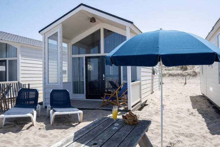 Ferienhaus für 5 Personen, mit Terrasse und Ausblick in Katwijk