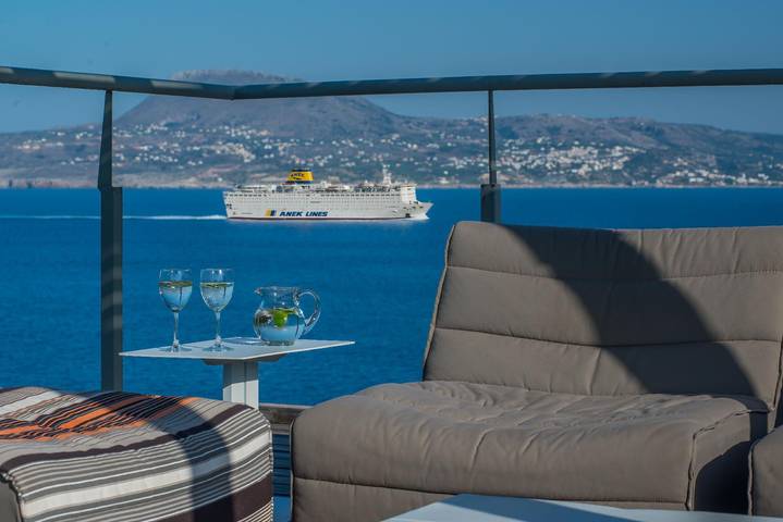 Ferienhaus für 10 Personen, mit Balkon und Garten in Chania - 4