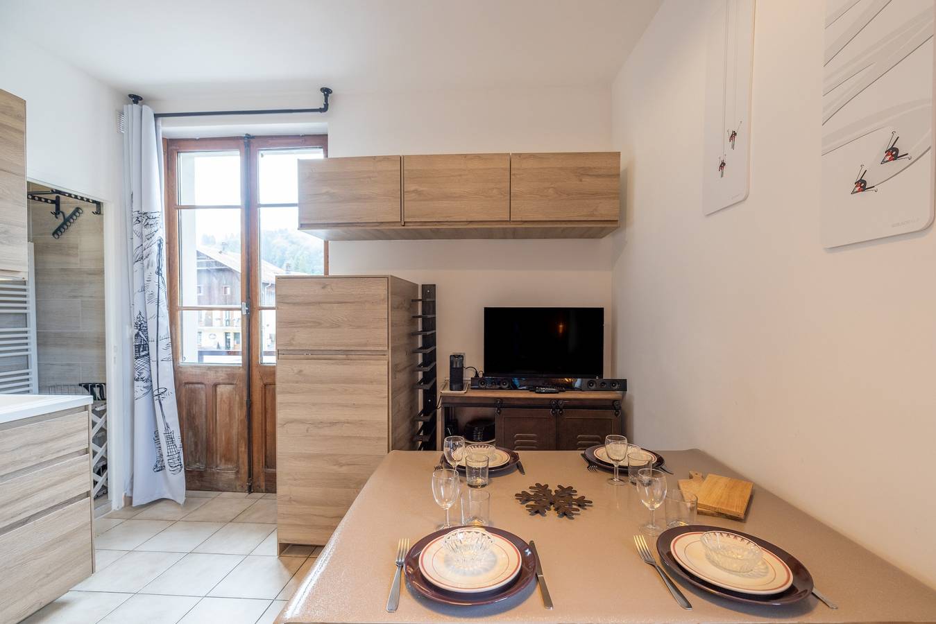 Appartement entier, Appartement 4 personnes, Wifi + Parking Morillon in Station de Morillon, Grand Massif