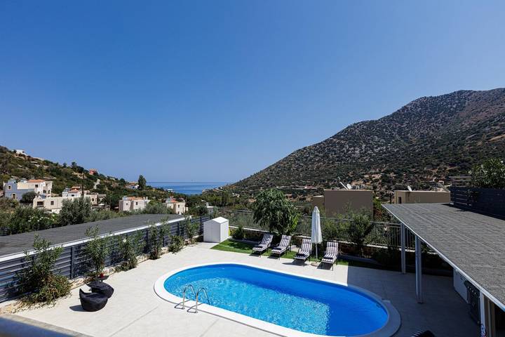 Villa für 9 Personen, mit Garten und Pool, kinderfreundlich auf Kreta - 2