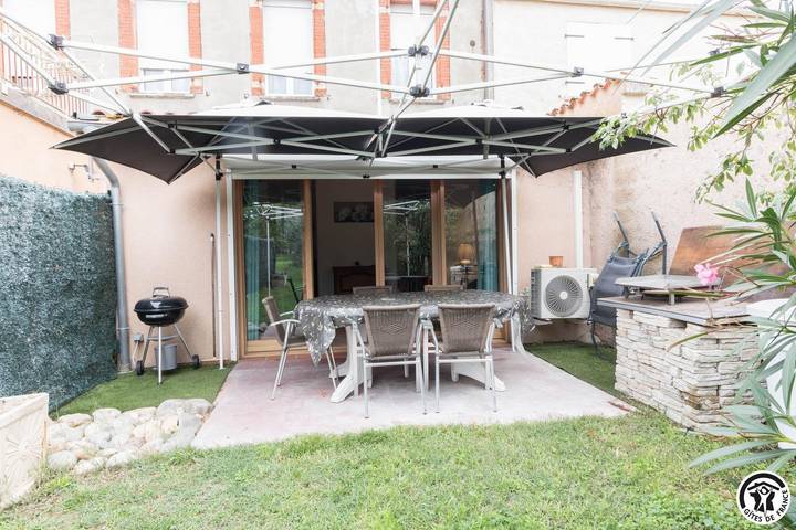 Gîte pour 4 personnes, avec Terrasse et Jardin à Toulouse