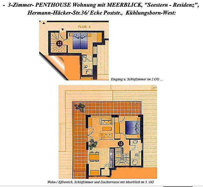 Ferienwohnung für 6 Personen, mit Balkon und Sauna, mit Haustier in Kühlungsborn - 4