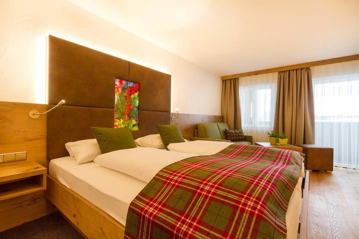 Hôtel pour 5 personnes, avec jardin et sauna ainsi que jacuzzi et balcon, animaux acceptés à Balderschwang - 3