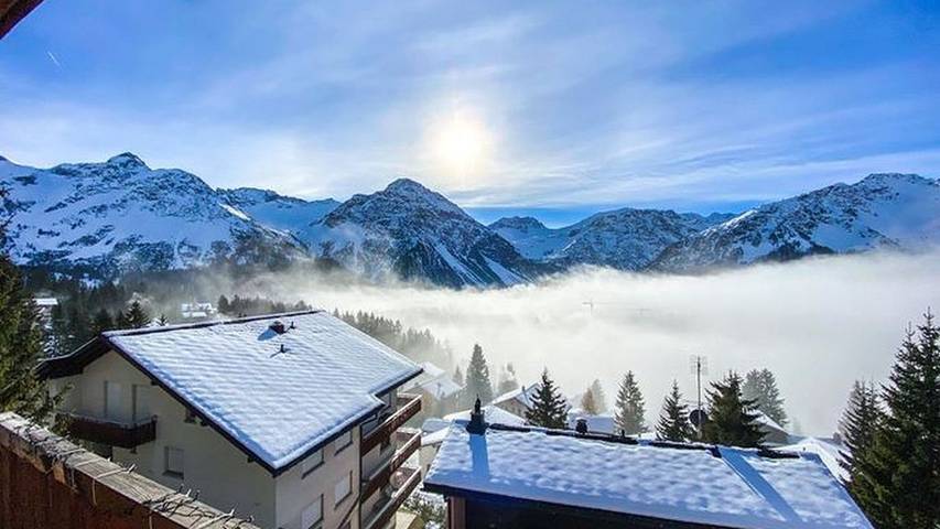 Ferienwohnung für 4 Personen, mit Sauna und Balkon in Graubünden - 2