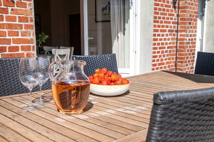 Ferienwohnung für 6 Personen, mit Sauna und Ausblick sowie Garten in Westermarkelsdorf - 4