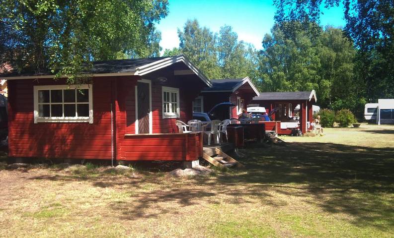 Camping für 4 Personen, mit Terrasse und Pool in Blekinge