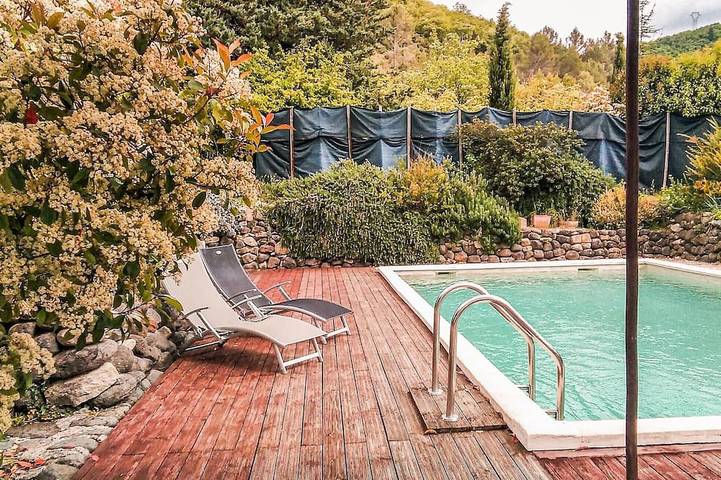 Gîte piscine privée dans Mas in Saint-Germain, Ardèche