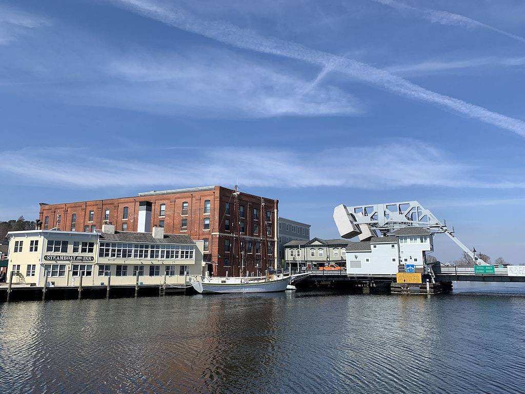 Exceptional location footsteps to beautiful downtown Mystic w/private driveway in Mystic, Connecticut