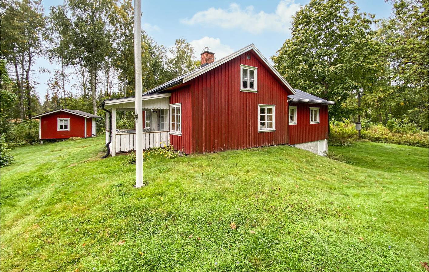Ferienhaus für 6 Personen mit Terrasse in Värmland