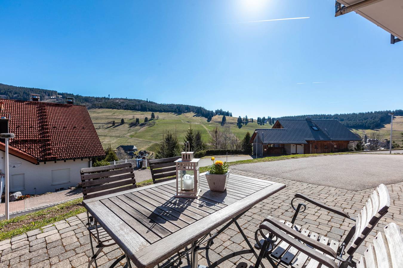 Entire apartment, Apartment 'Bergahorn Typ C' with Mountain View, Private Terrace and Wi-Fi in Büreten, Todtnau