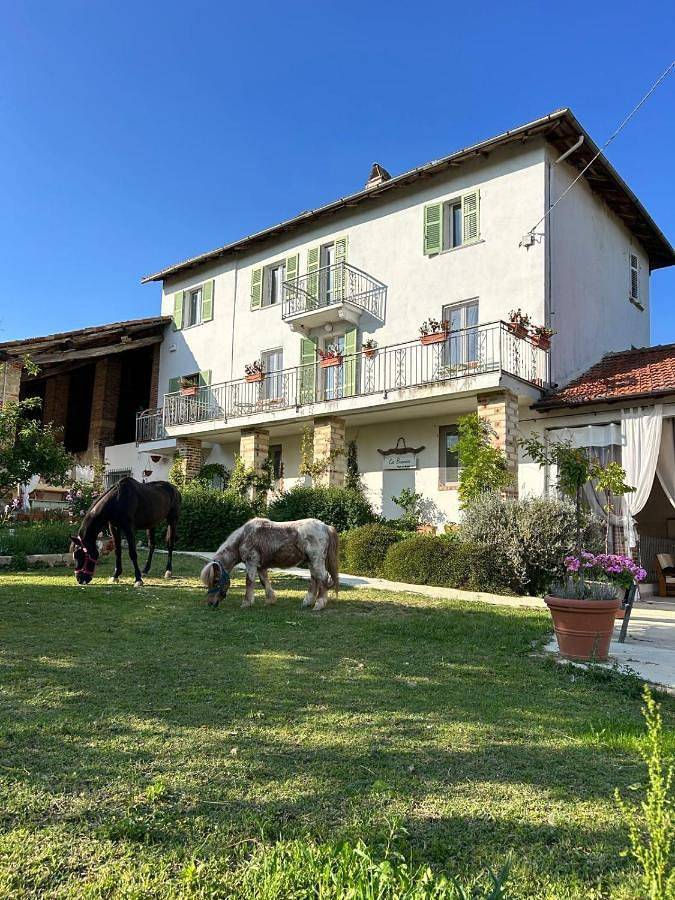 Appartamento per 5 persone, con giardino e panorama a Vignale Monferrato