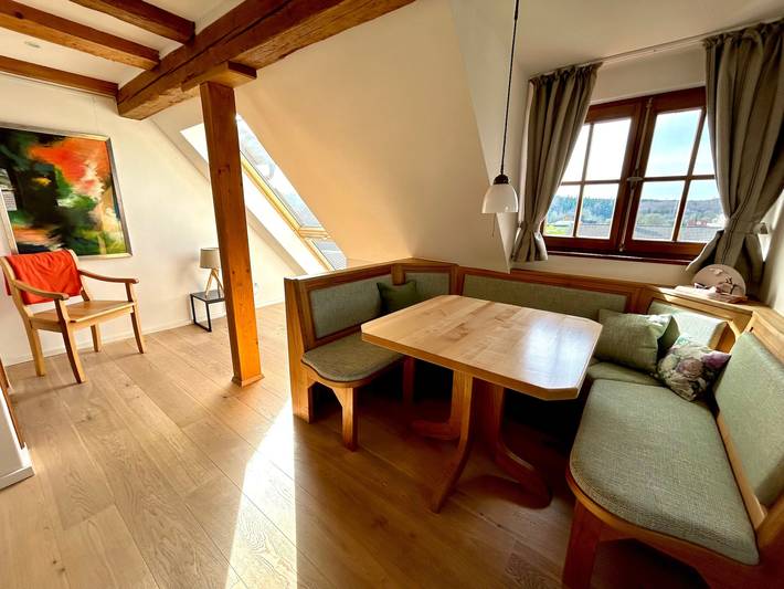Ganze Wohnung, Ferienwohnung 'Hornauer' mit Bergblick, Wi-Fi und Klimaanlage in Salem, Region Bodensee-Oberschwaben
