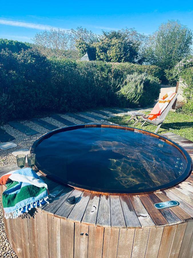 Location de vacances pour 2 personnes, avec terrasse et piscine ainsi que jardin et jacuzzi à Ligré - 3