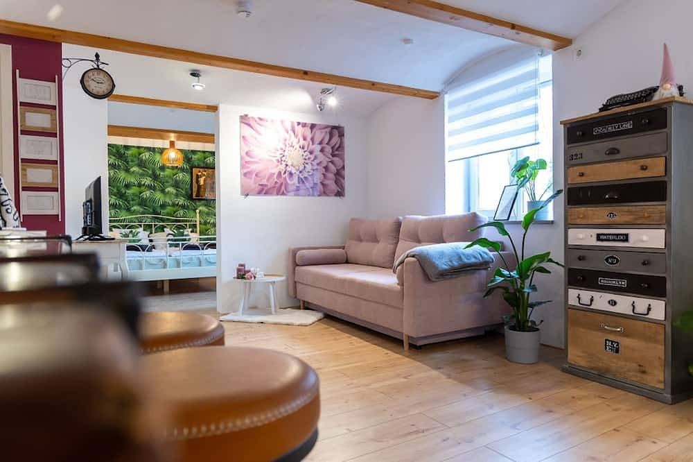 Ganze Wohnung, Gemütliche Ferienwohnung (60qm) im modernen Vintage-Stil in Wolframs-Eschenbach, Romantische Straße