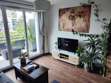 Gîte pour 2 personnes, avec balcon à Lormont