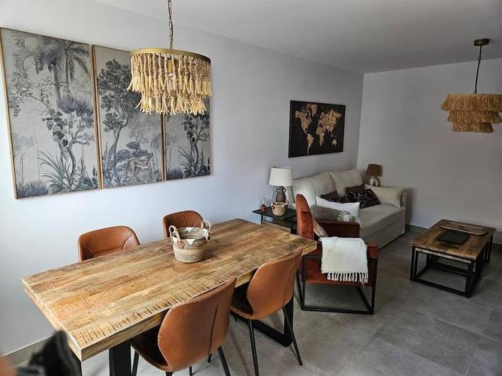 Casa de vacaciones para 4 personas, con vistas y terraza en Pinares (Soria)