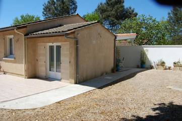 Maison de vacances pour 4 personnes, avec jardin et vue en Gironde
