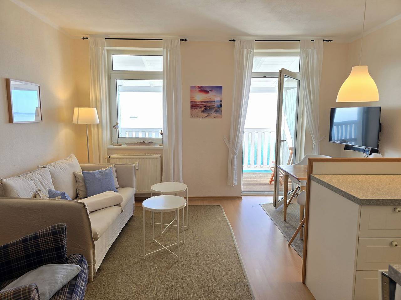 Ganze Wohnung, Fürstenhof, Appartement 403 - Erste Reihe mit Meerblick in Sassnitz, Nationalpark Jasmund