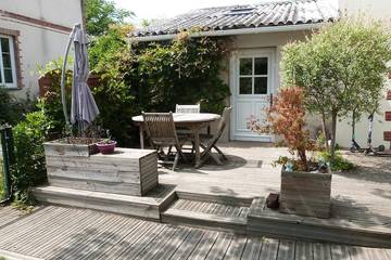 Gîte pour 4 personnes, avec terrasse, animaux acceptés à Bouaye