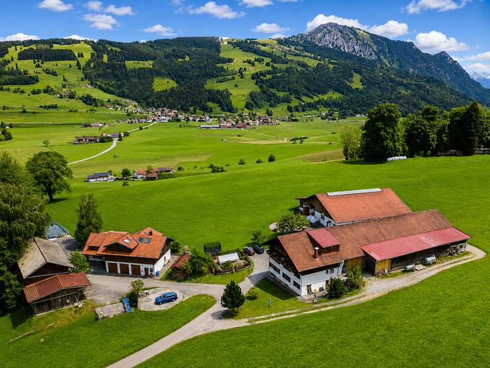 Vakantiehuis voor 5 personen, with Balkon and Balkon/Terras as well as Terras and Tuin in Landkreis Oberallgäu