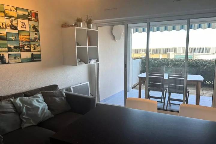 Ferienwohnung für 6 Personen, mit Terrasse und Pool sowie Ausblick in Frontignan - 4