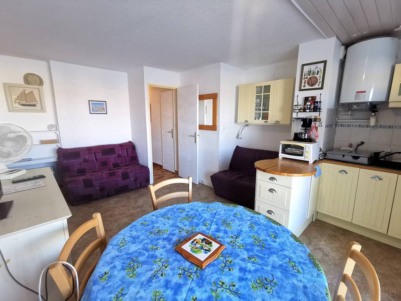 Studio entier, Studio cabine, vue lagon - 5 pers. in Cap d'Agde, Agde