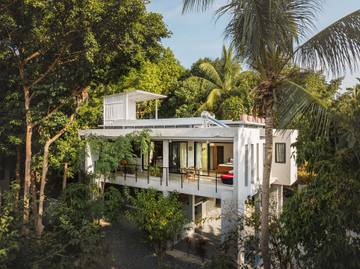Villa pour 6 personnes, avec jardin ainsi que vue sur l’océan et terrasse dans Koh Phangan